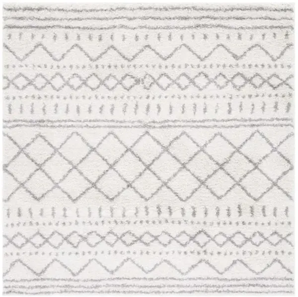 ARIZONA SHAG Square Power Loomed 3'-2" x 3'-2" Square Rug