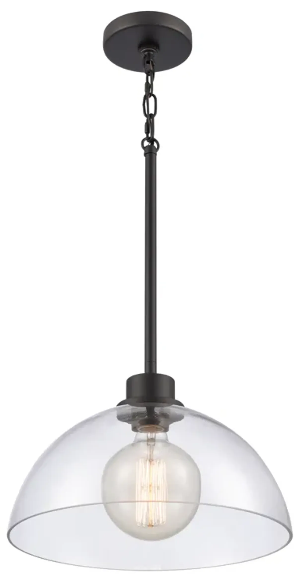 Julian 14'' Wide 1-Light Pendant - Matte Black