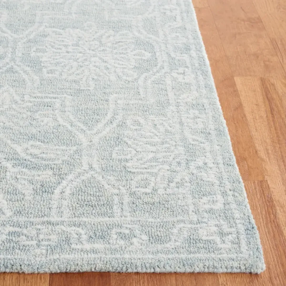 MICRO-LOOP 429 LIGHT GREY  6' x 9' Medium Rectangle Rug