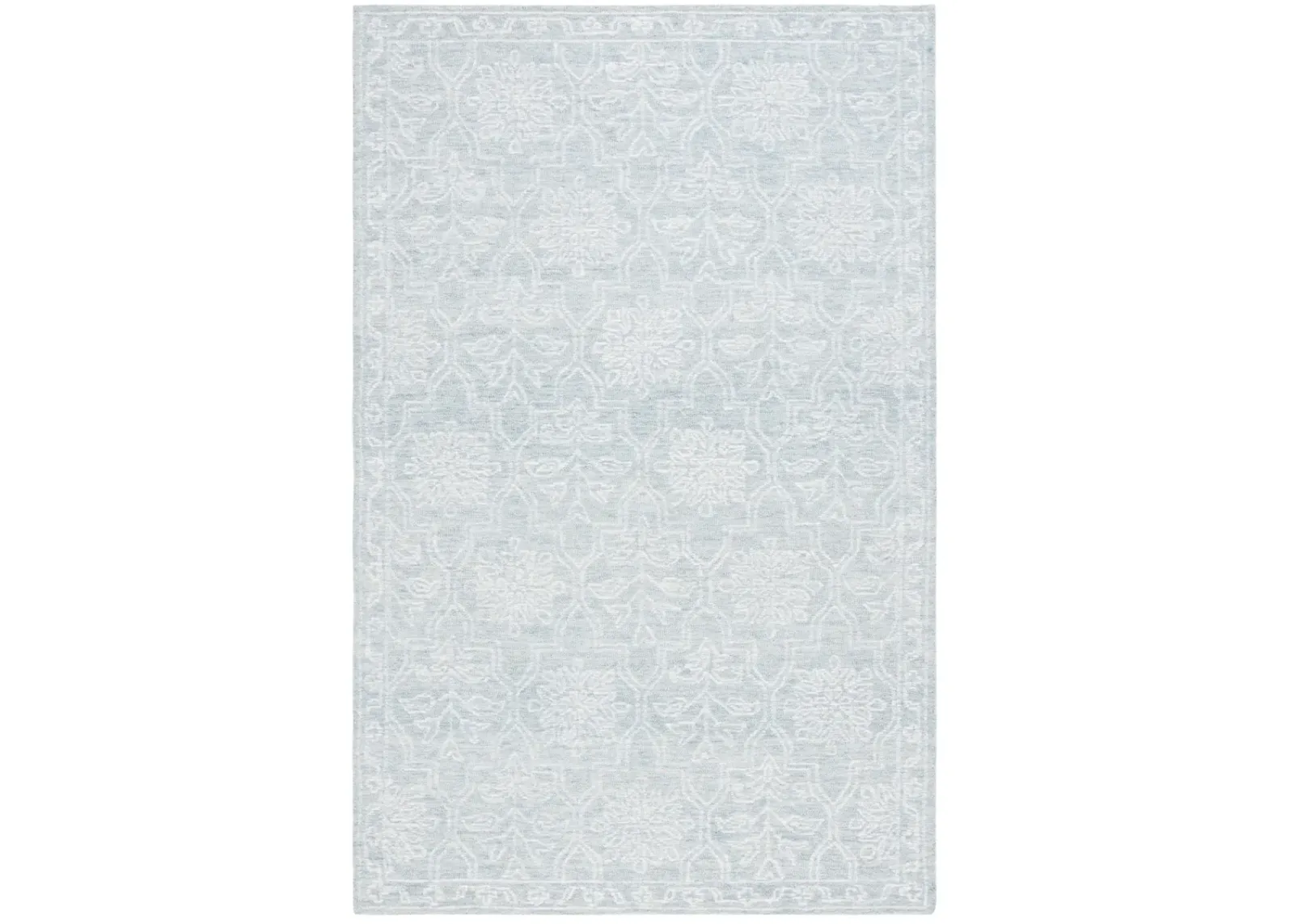 MICRO-LOOP 429 LIGHT GREY  6' x 9' Medium Rectangle Rug