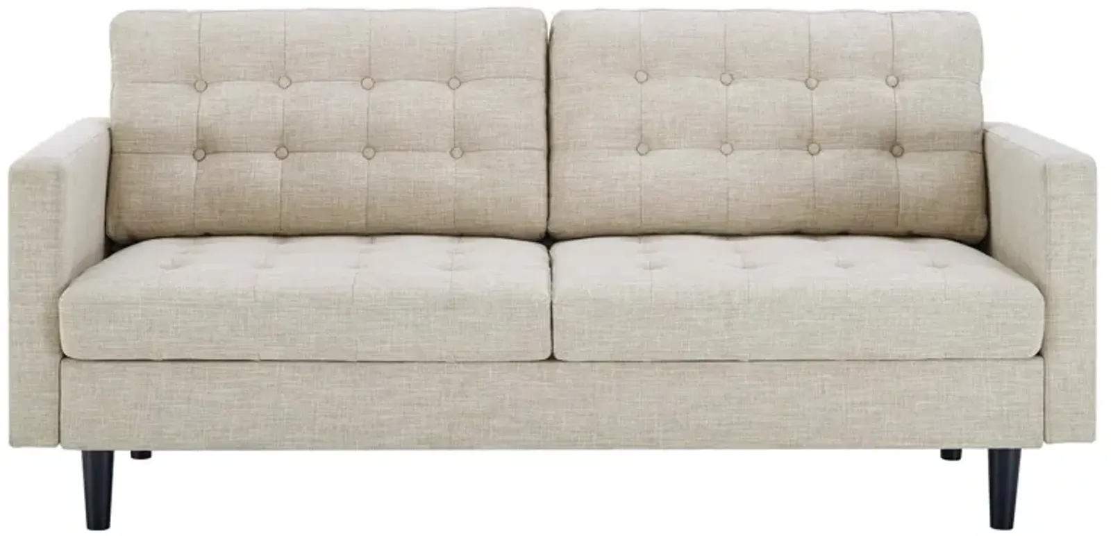 Exalt Tufted Fabric Sofa