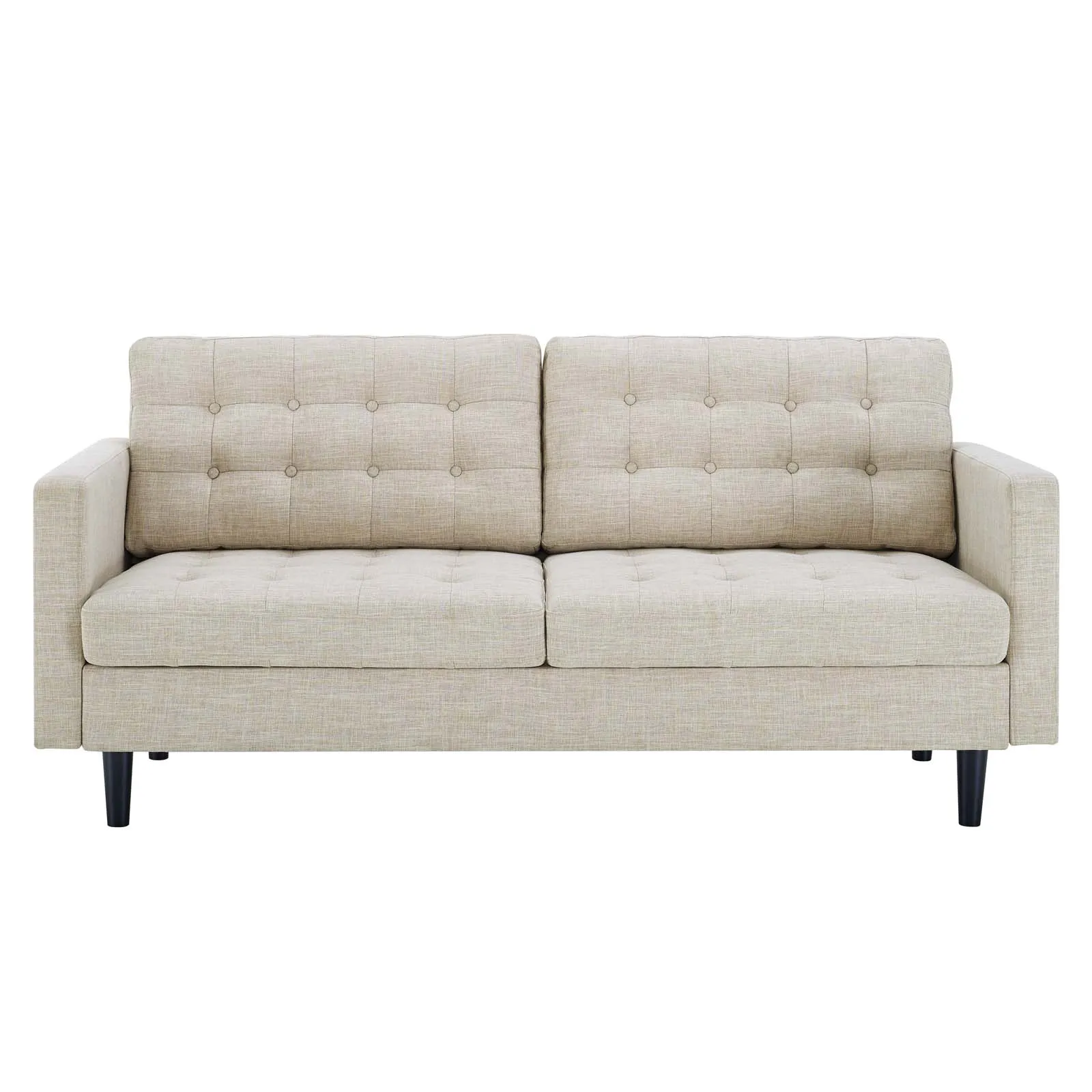 Exalt Tufted Fabric Sofa