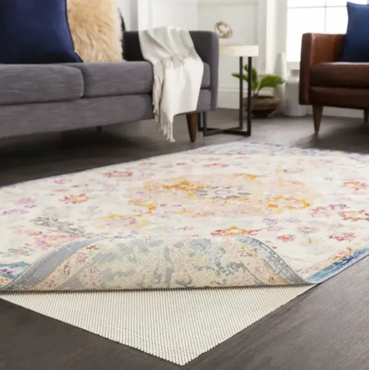 Support Grip 8' x 10' Oval Rug Pad