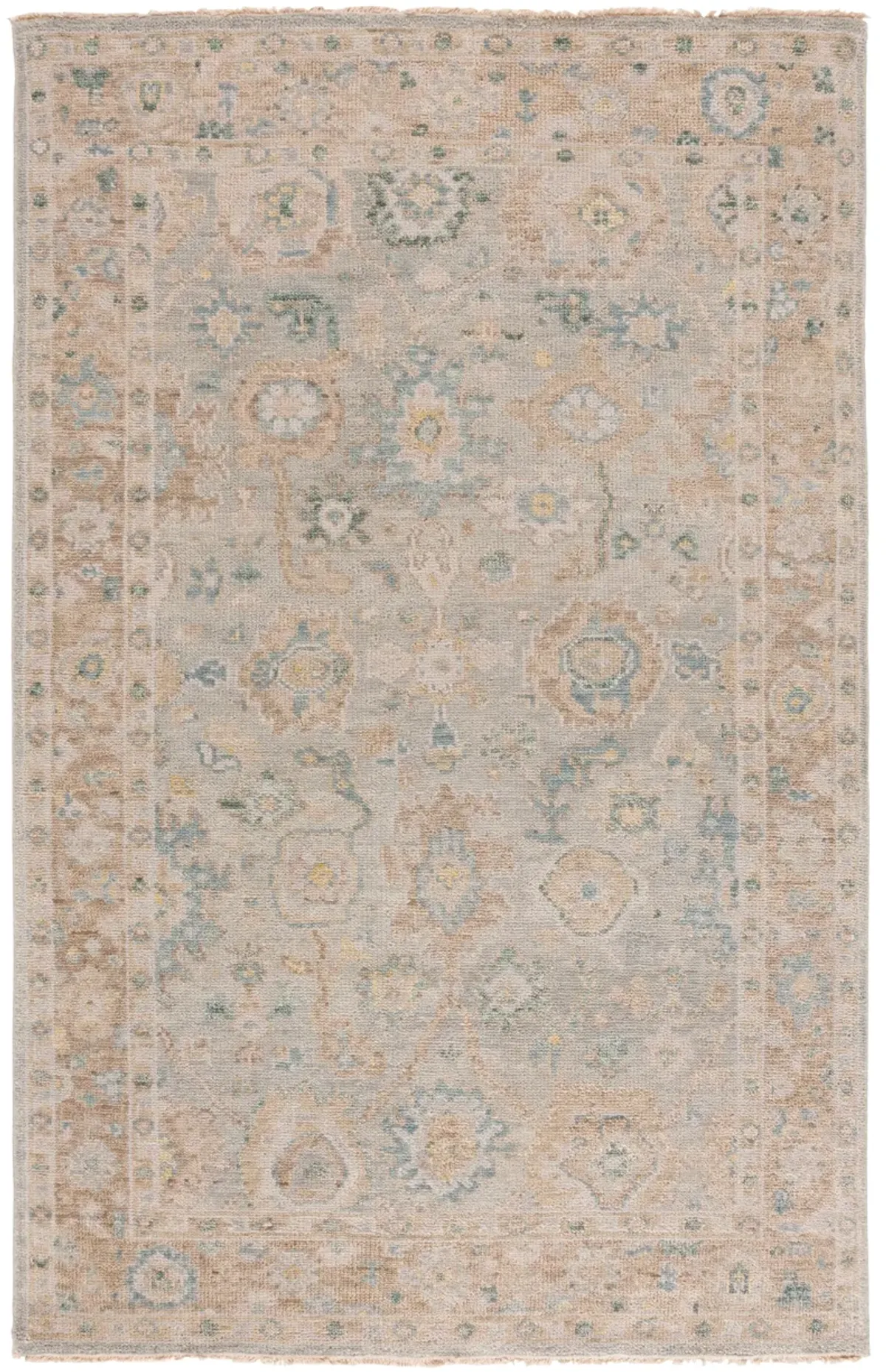 SAMARKAND Hand Knotted 9' x 12' area rug