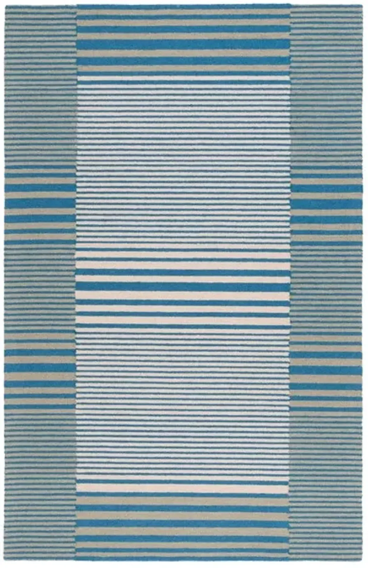 GENRE 201 Blue 5' X 8' Medium Rectangle Rug