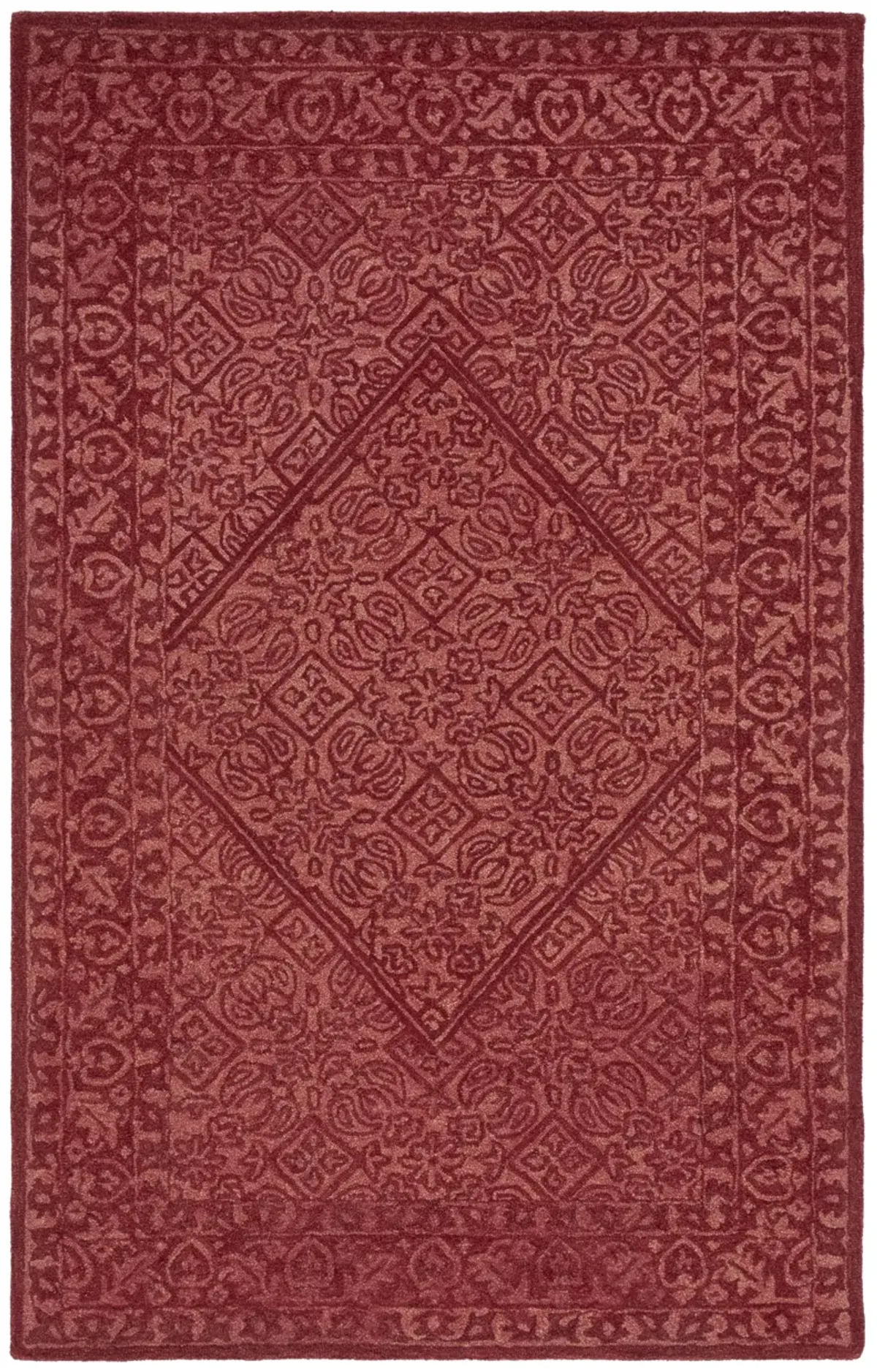 DIP DYE Hand Tufted 4' x 6' area rug