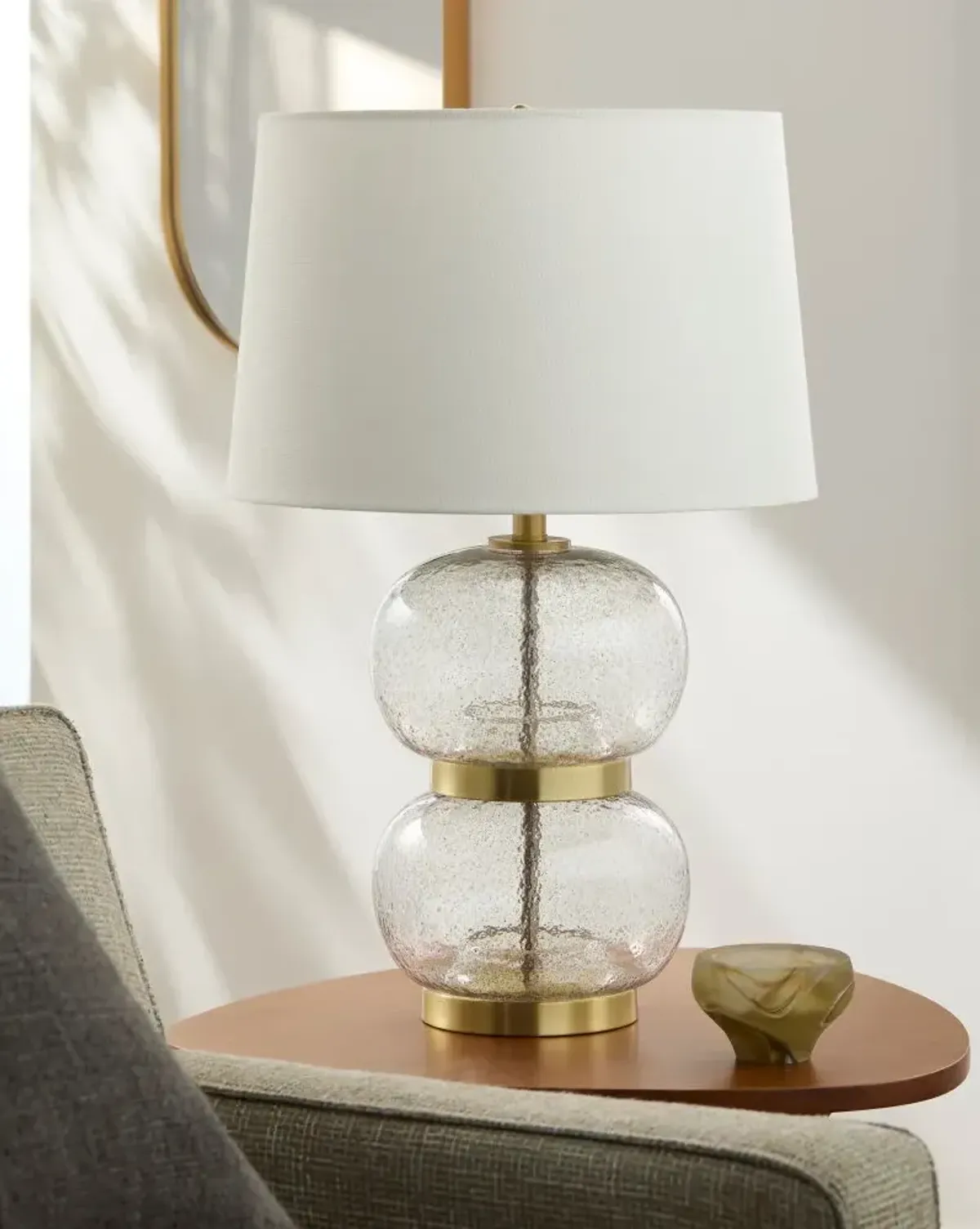 Gossi GSI-001 27"H x 17"W x 17"D Accent Table Lamp