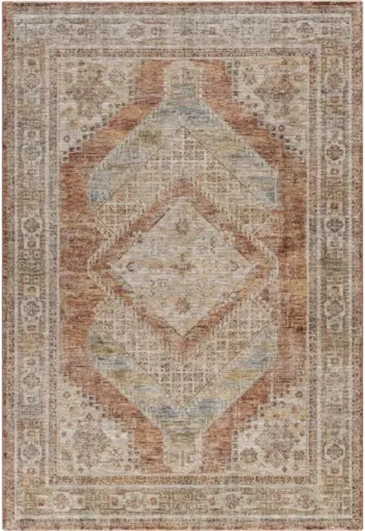 Naila IAL-2304 2'7" x 3'11" Machine Woven Rug