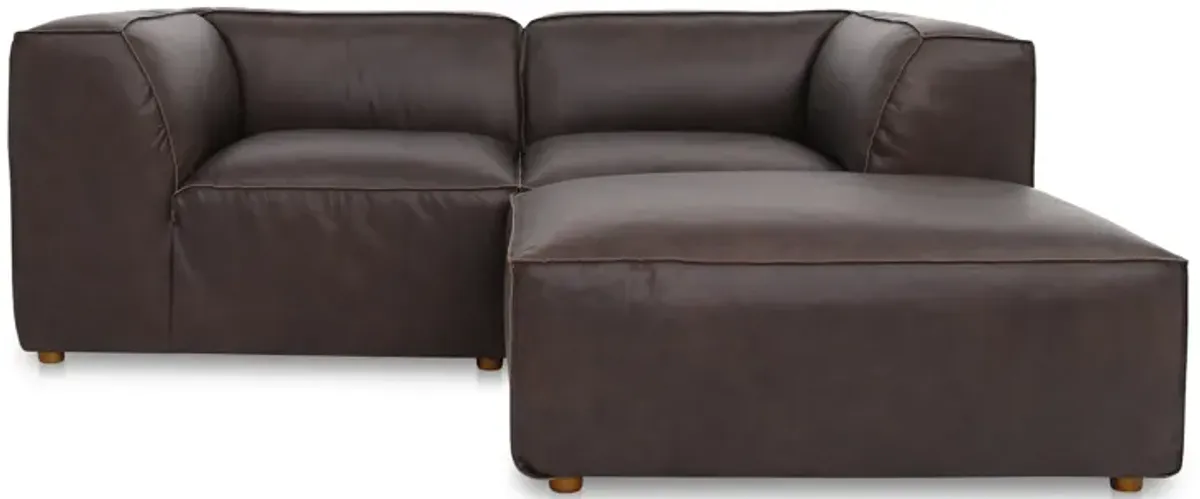 Form Nook Modular Sectional Espresso Brown