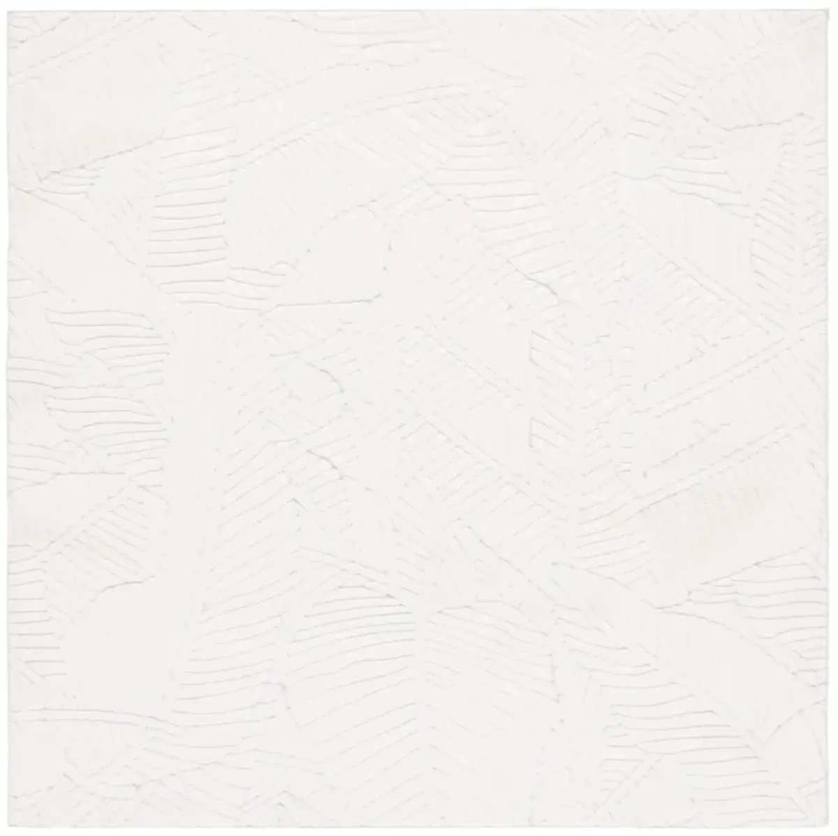VERSAILLIES 655 IVORY 6' x 6' Square Square Rug