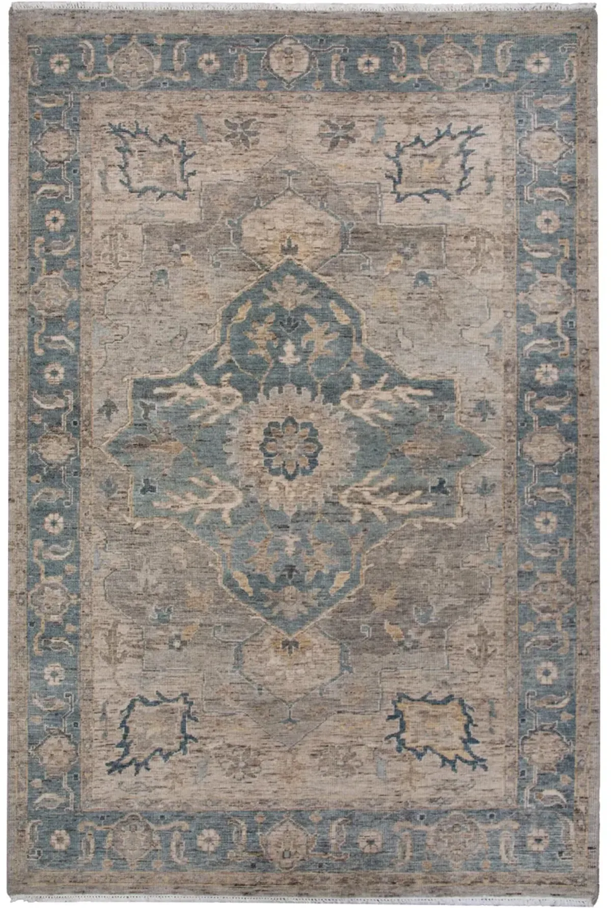 Tuscany Hand Knotted  Cut pile 6' x 9' Rug