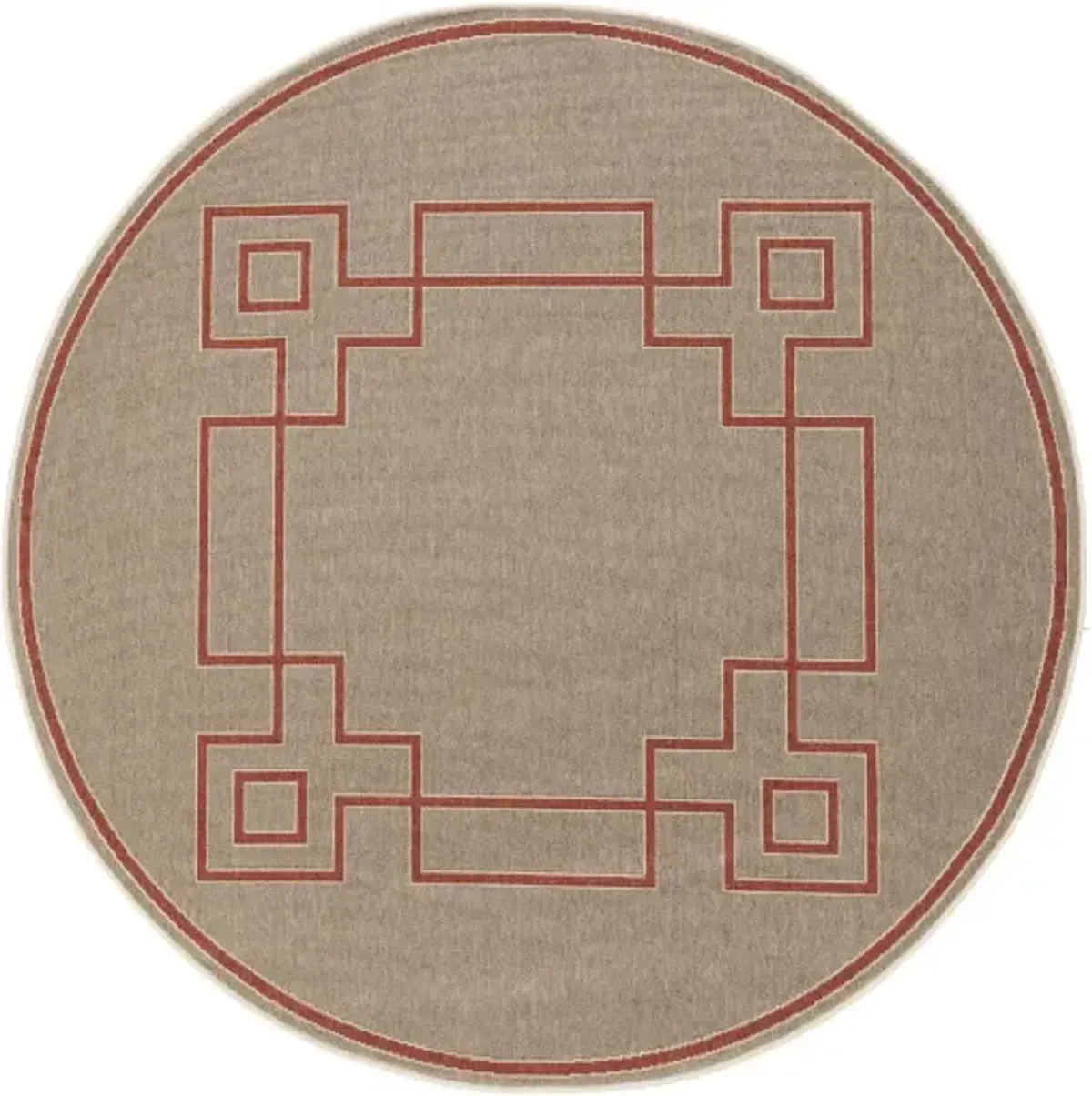 Alfresco 7'3" Round Rug