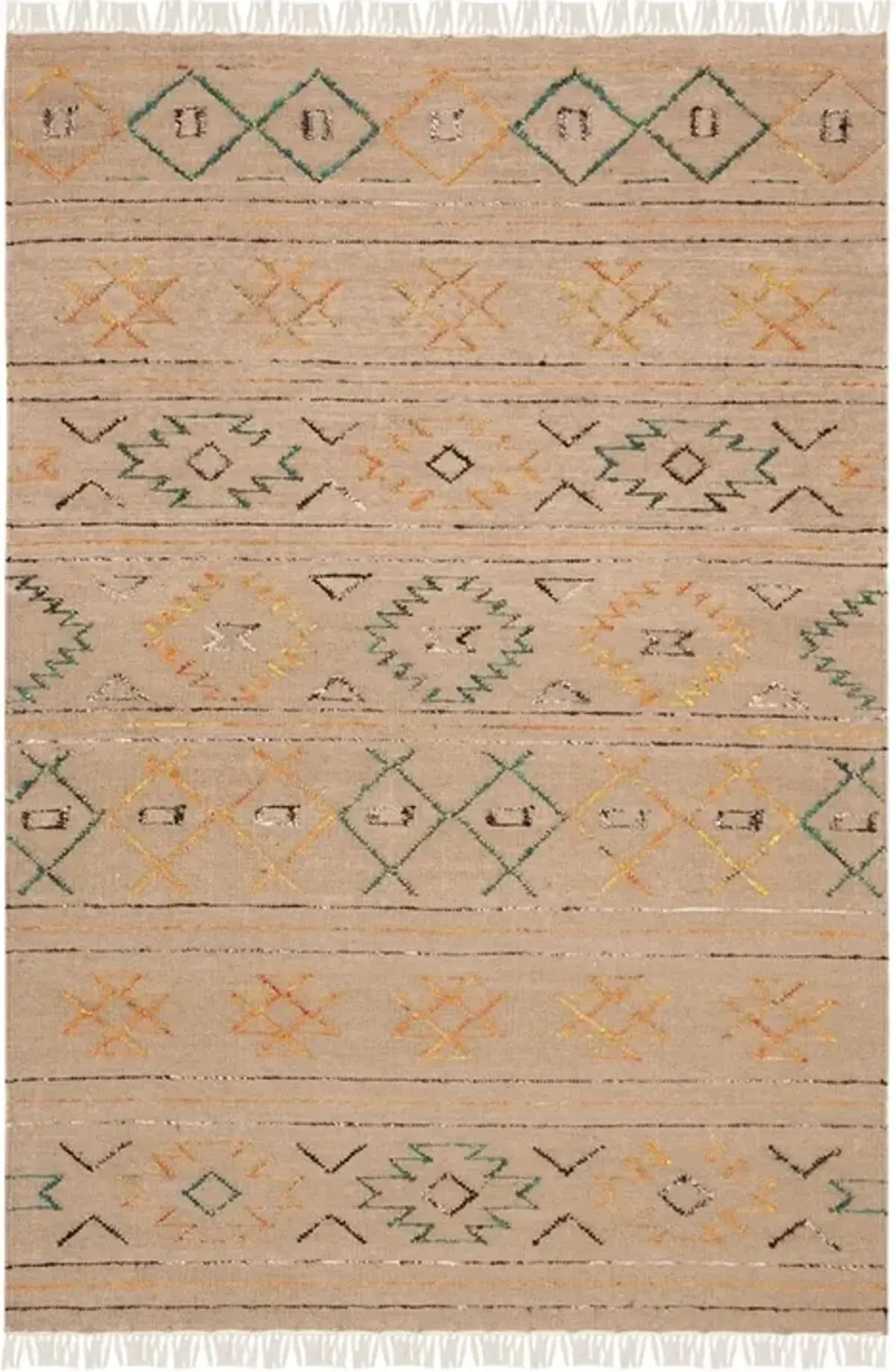 SAFARI 571 Multi 4' X 6' Small Rectangle Rug