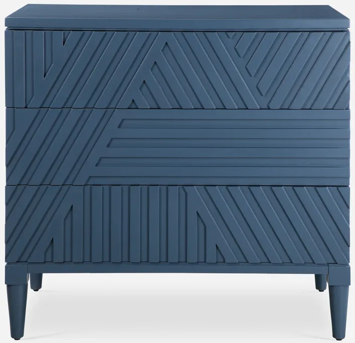Colby Blue Drawer Chest