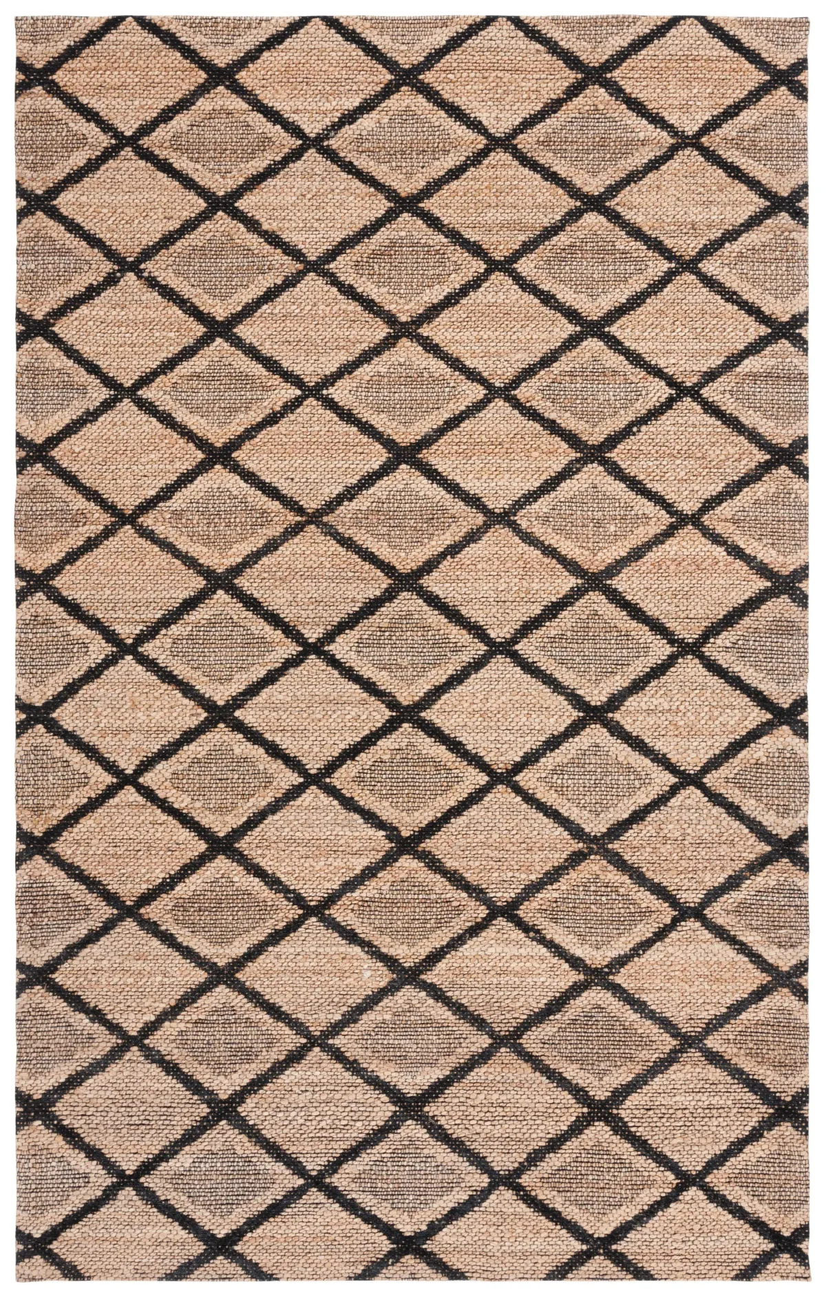 NATURAL FIBER Hand loomed 3' x 5' area rug