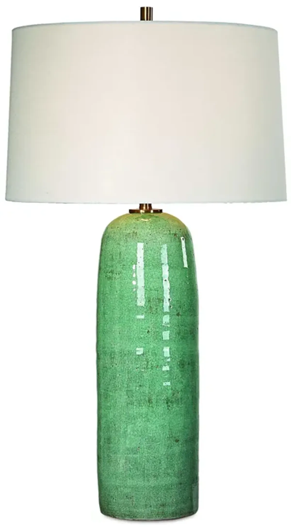 Andale Crackled Teal Table Lamp
