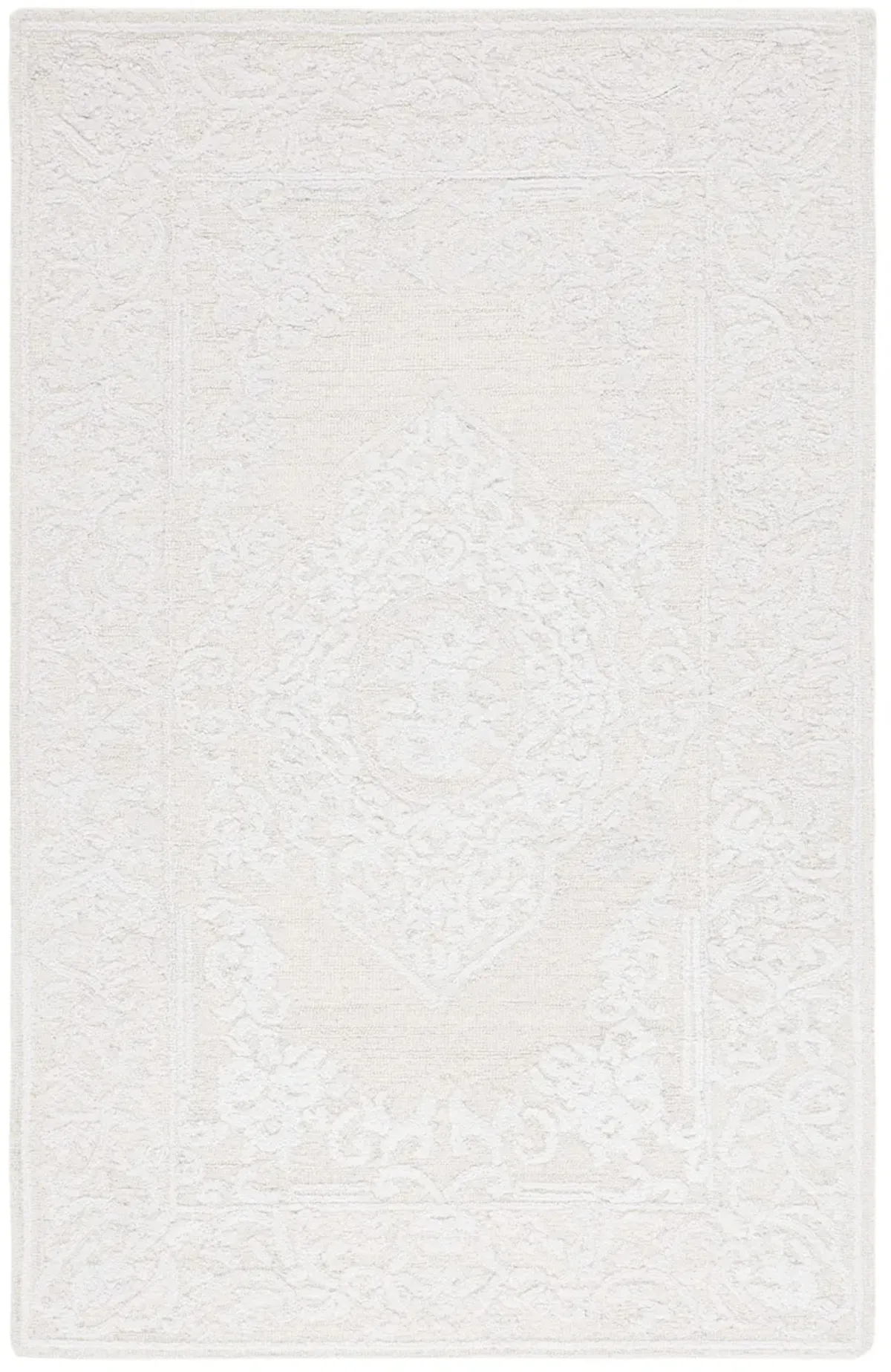 ABSTRACT Hand Tufted 8' x 10' area rug