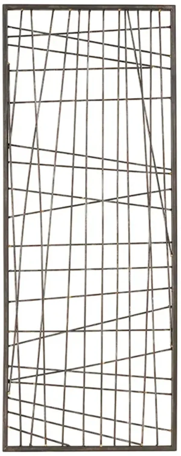 Savoy Distressed Metal Wall Decor