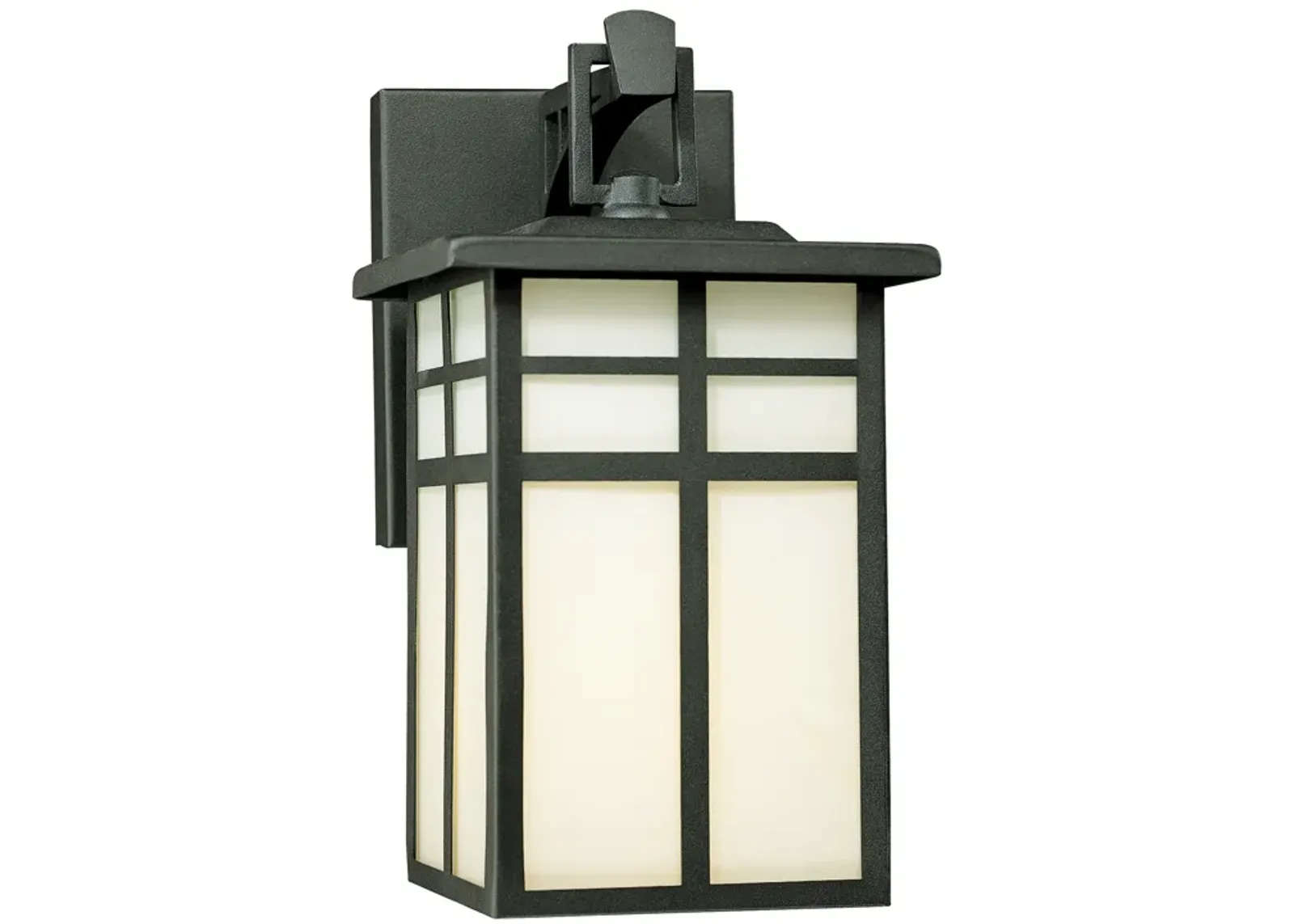 Mission 10.5" High 1-Light Outdoor Sconce - Black