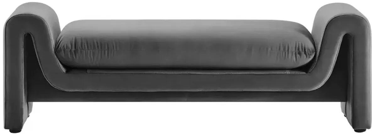 Waverly Performance Velvet Bench