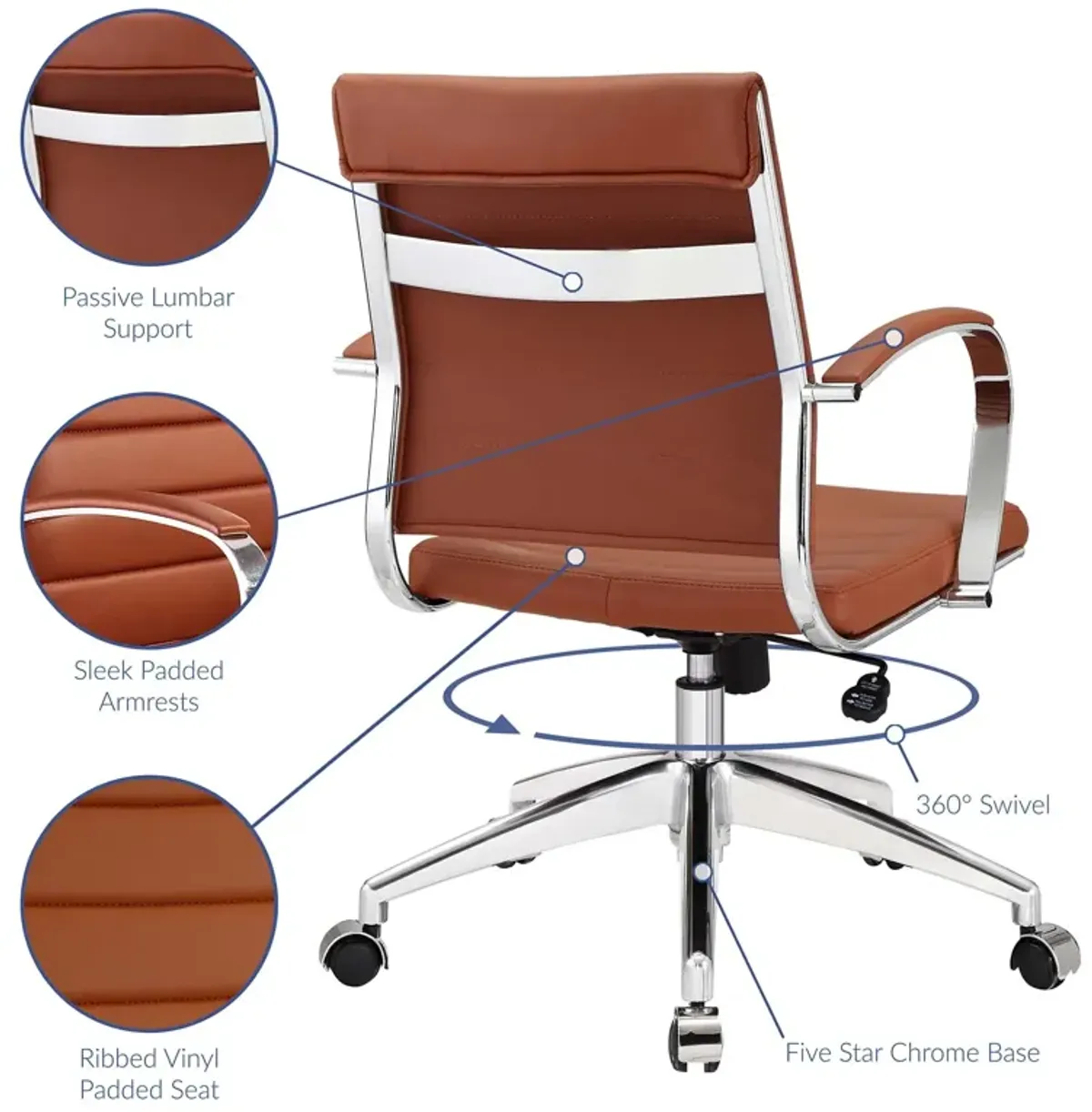 Jive Mid Back Office Chair