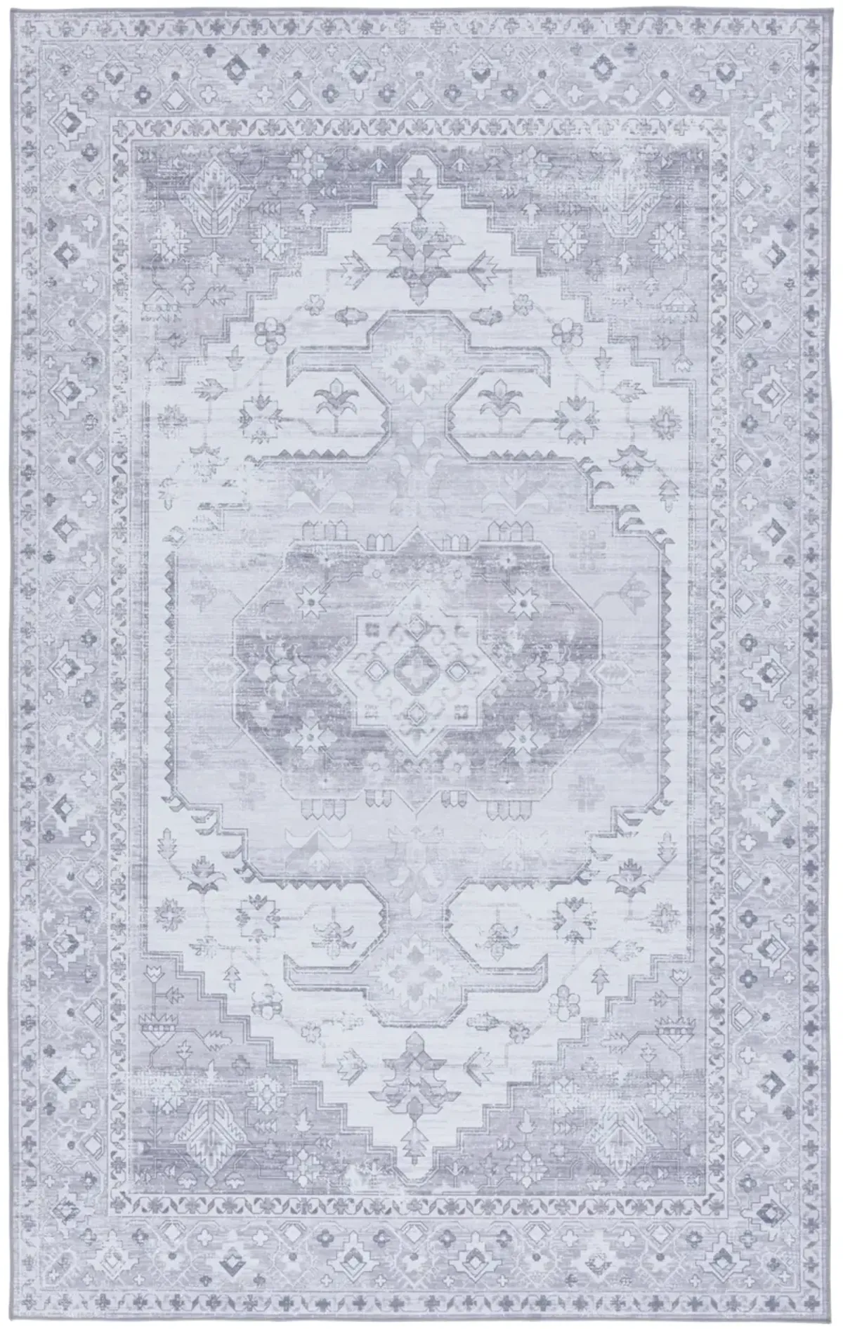 TUCSON 181 M/W S/R LIGHT GREY 9' x 12' Large Rectangle Rug