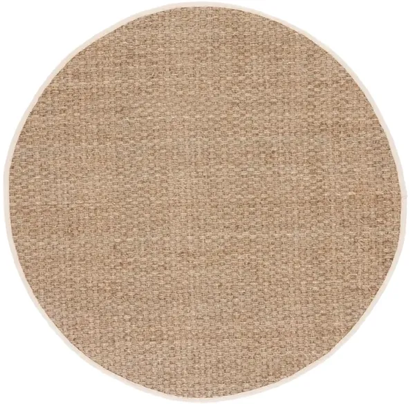 NF114 NATURAL  12' x 12' Round Round Rug