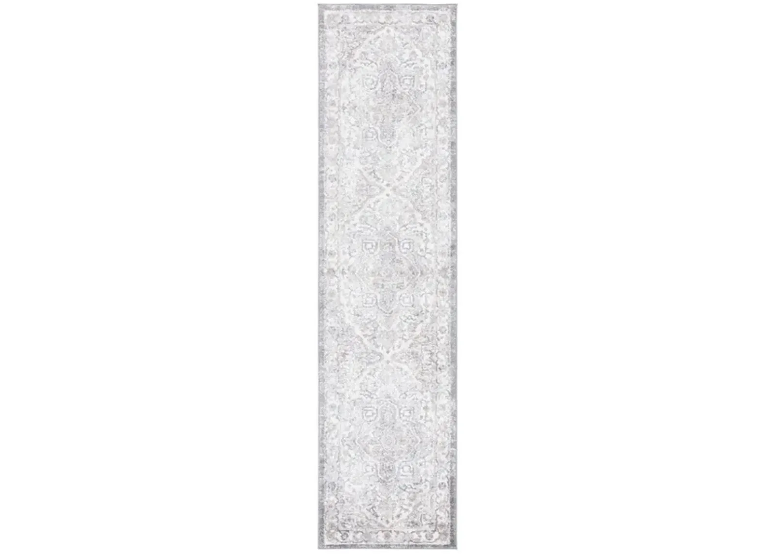 OPAL 468 Grey 2'-3' X 9' Runner Rug