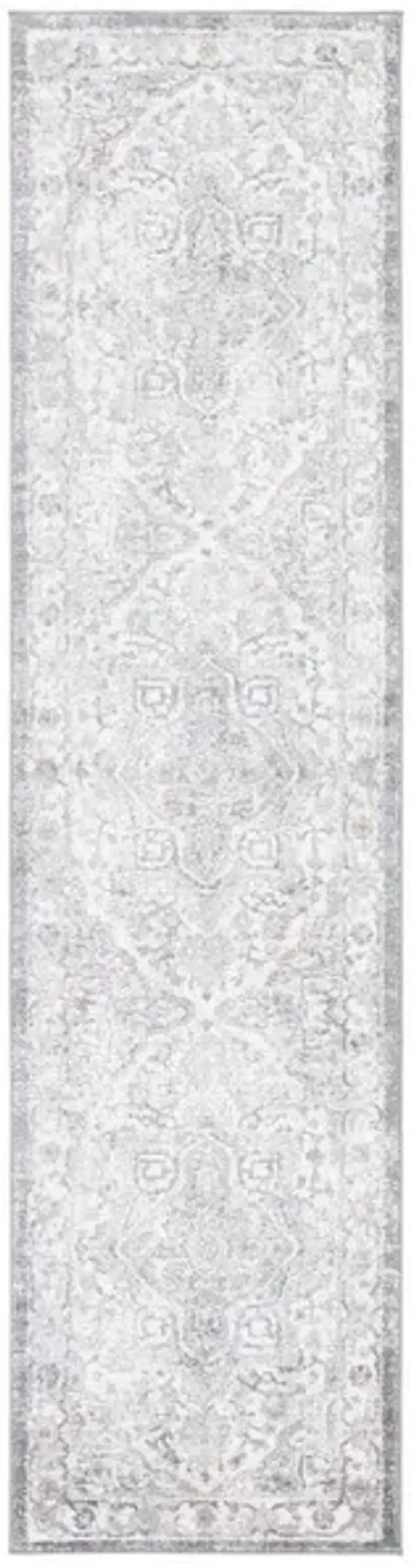 OPAL 468 Grey 2'-3' X 9' Runner Rug