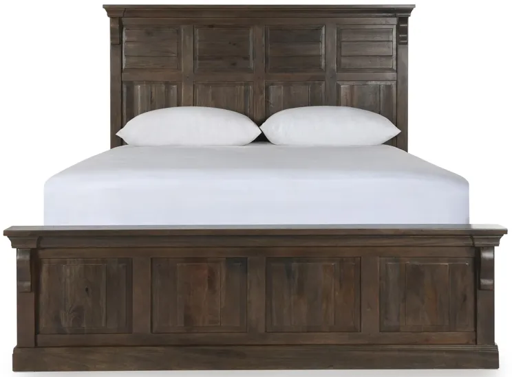 Adelaide Wood Queen Bed Cocoa Brown