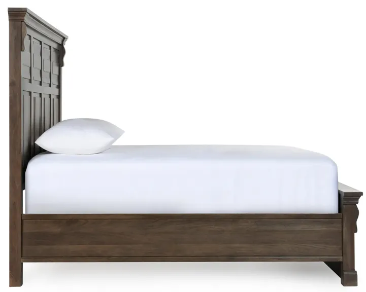 Adelaide Wood Queen Bed Cocoa Brown