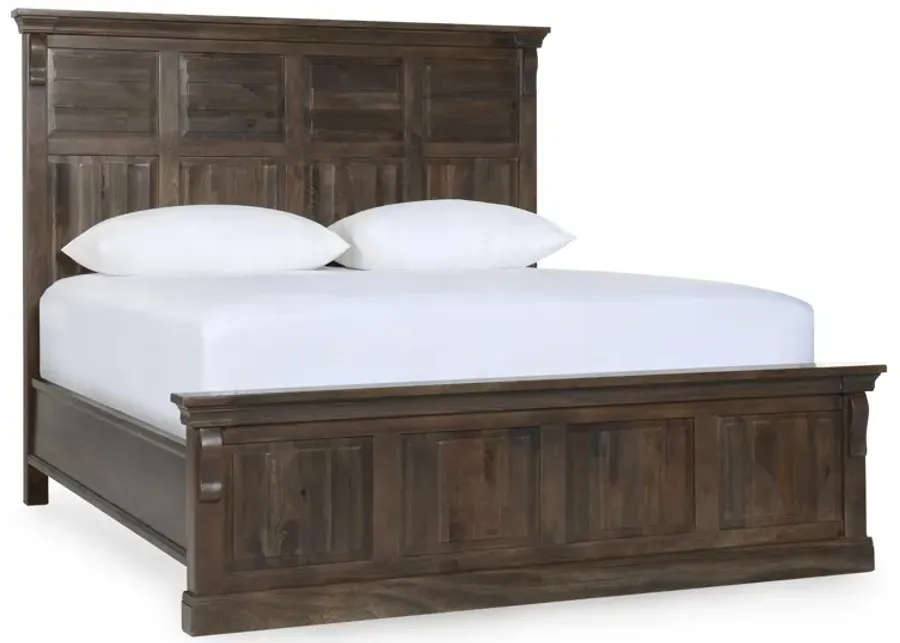 Adelaide Wood Queen Bed Cocoa Brown