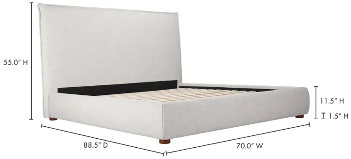 LUZON QUEEN BED TALL HEADBOARD