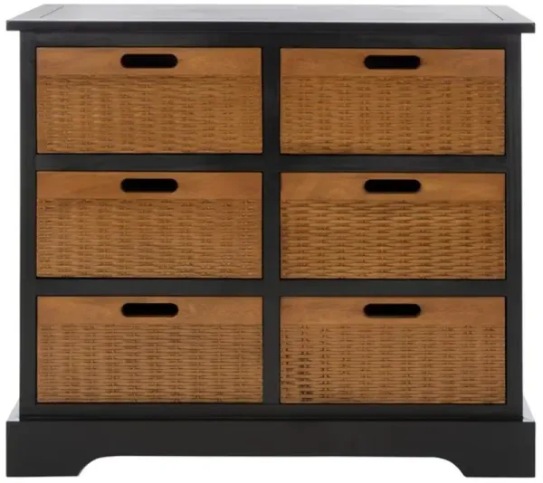 LANDERS 6 DRAWER STORAGE UNIT