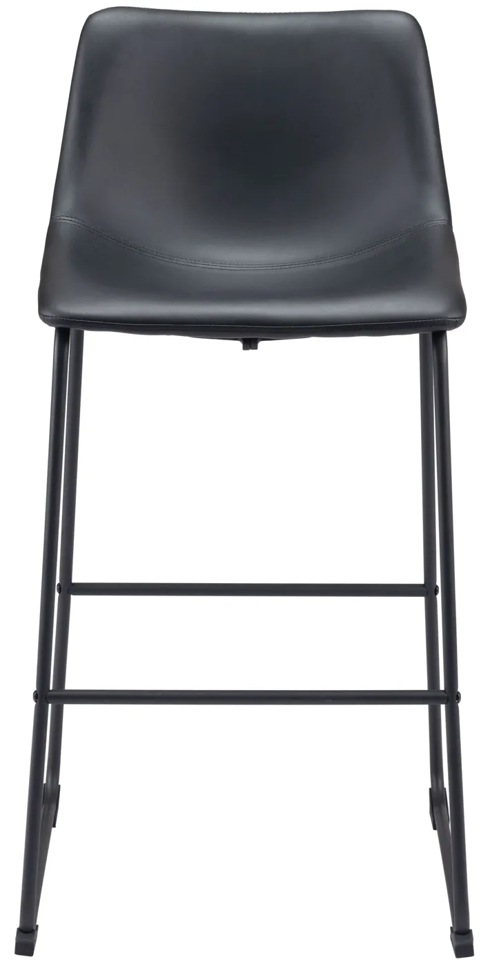 Smart Barstool (Set of 2) Black