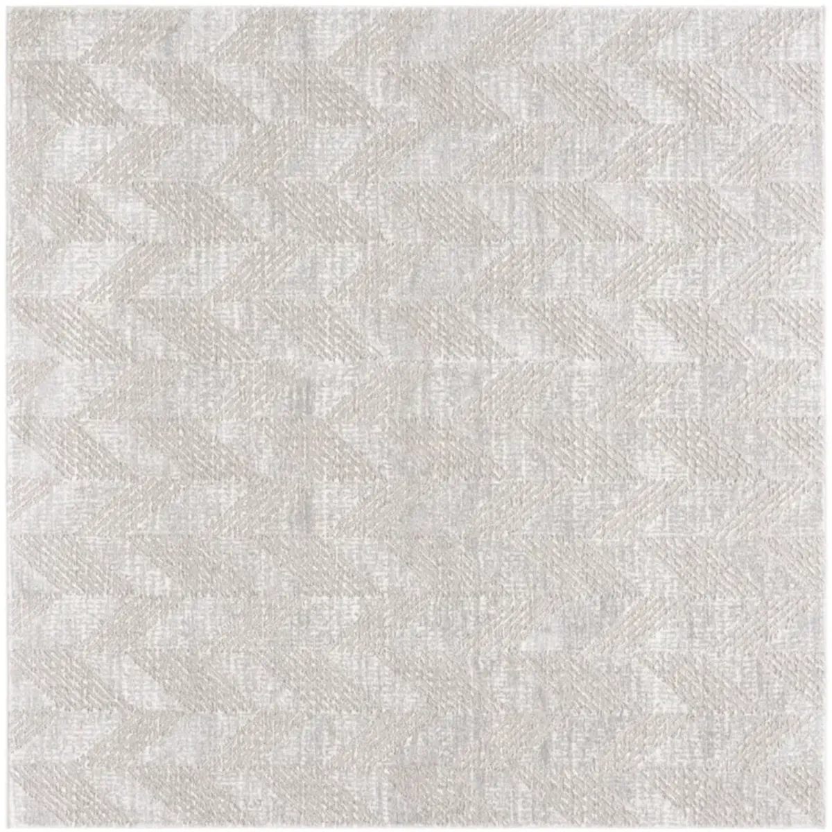 REVIVE 122 TAUPE  6'-7' x 6'-7' Square Square Rug