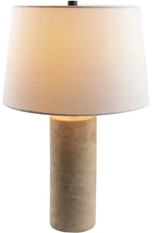 Agate AGA-001 22"H x 14"W x 14"D Accent Table Lamp