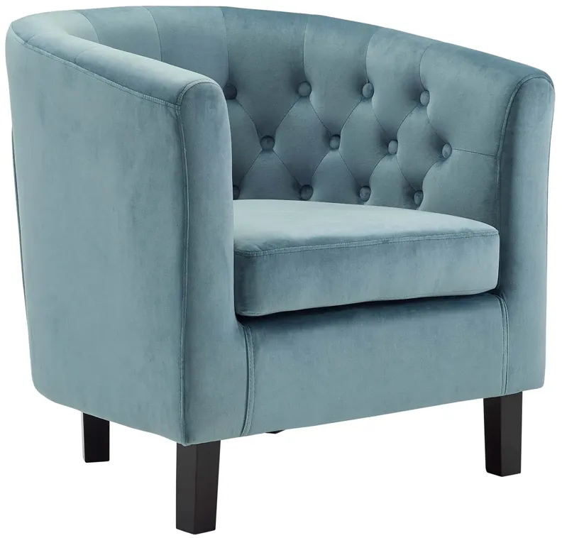 Prospect Performance Velvet Armchair