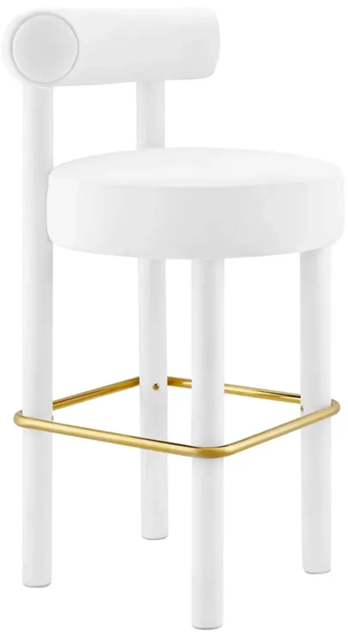 Toulouse Performance Velvet Bar Stool - Set of 2