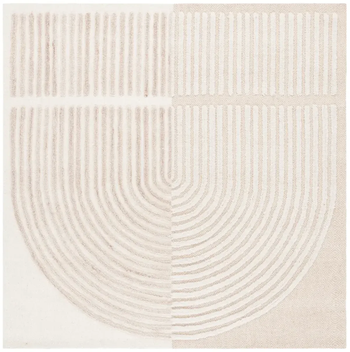 SOUTHAMPTON Hand Tufted 6' x 6' Square area rug