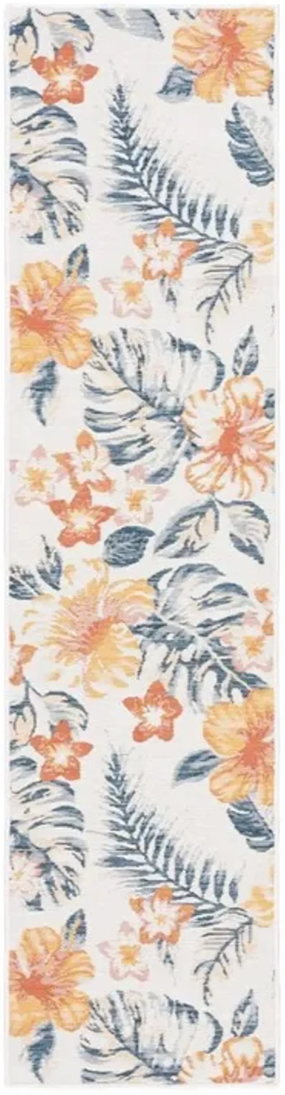 SUNRISE 671 Orange 2' X 8' Runner Rug