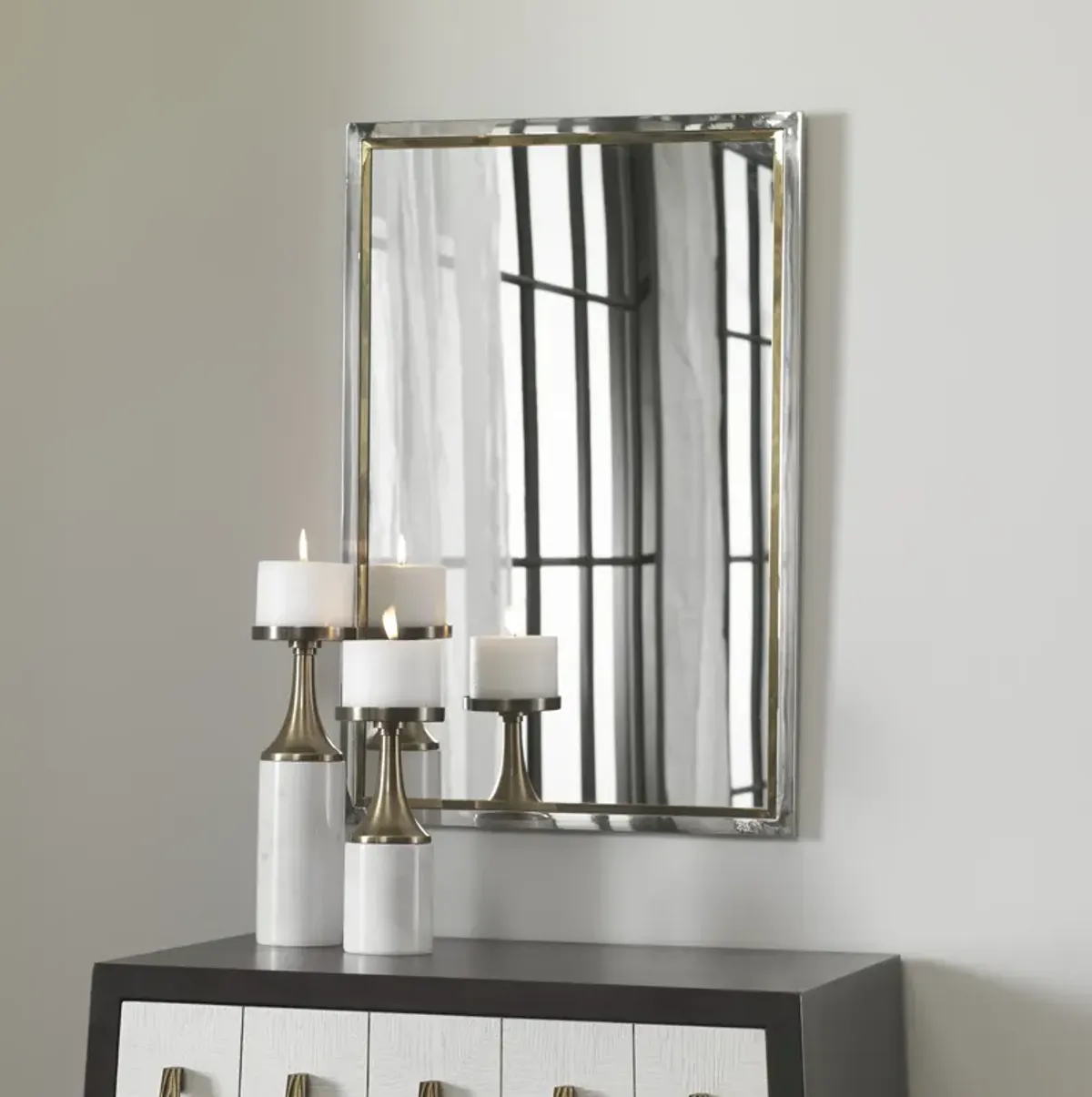 Locke Chrome Vanity Mirror