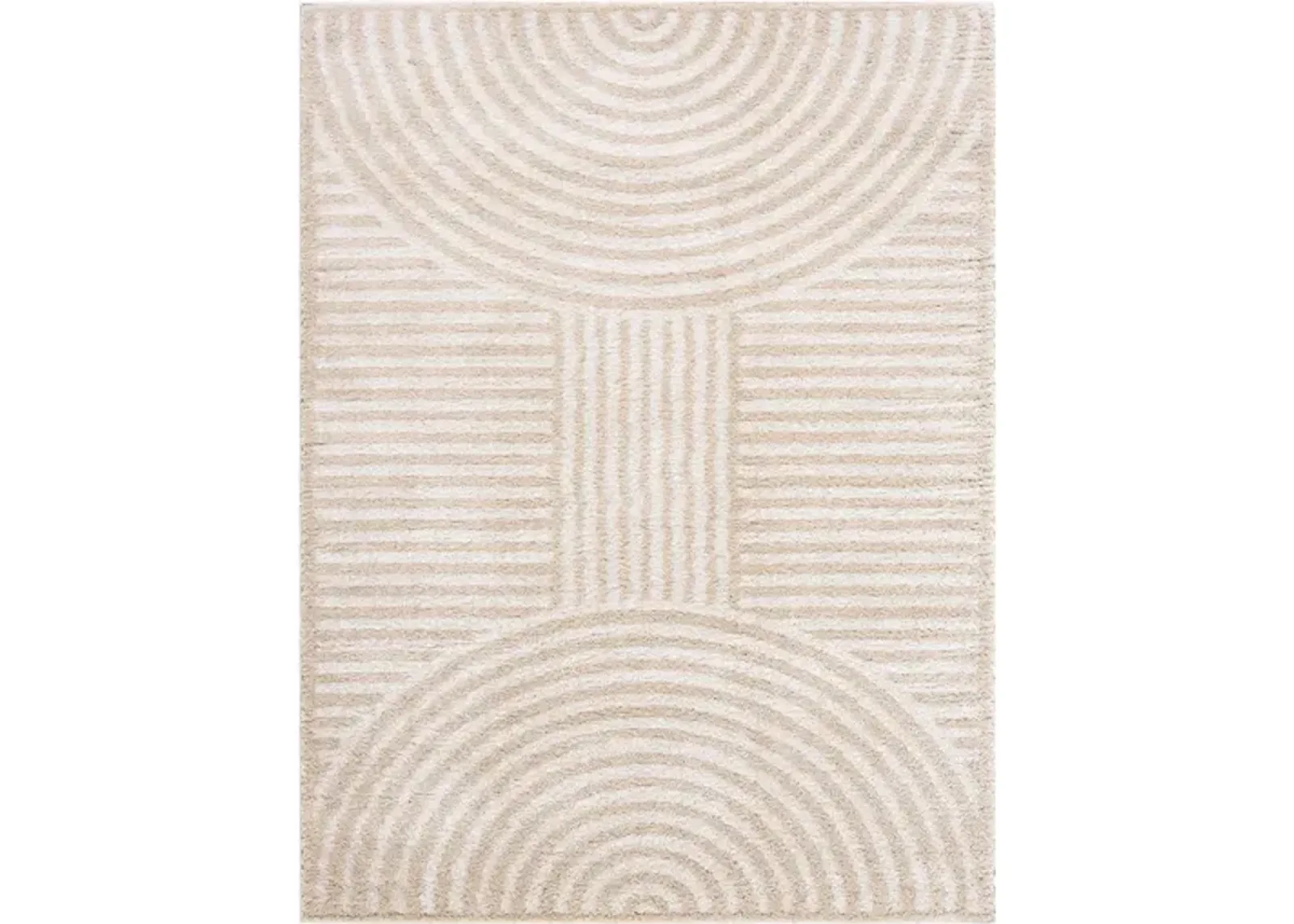 Fossay Shag FSG-2332 2' x 2'11" Machine Woven Rug