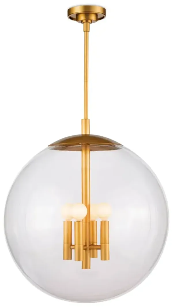 Cafe Pendant Large (Natural Brass)