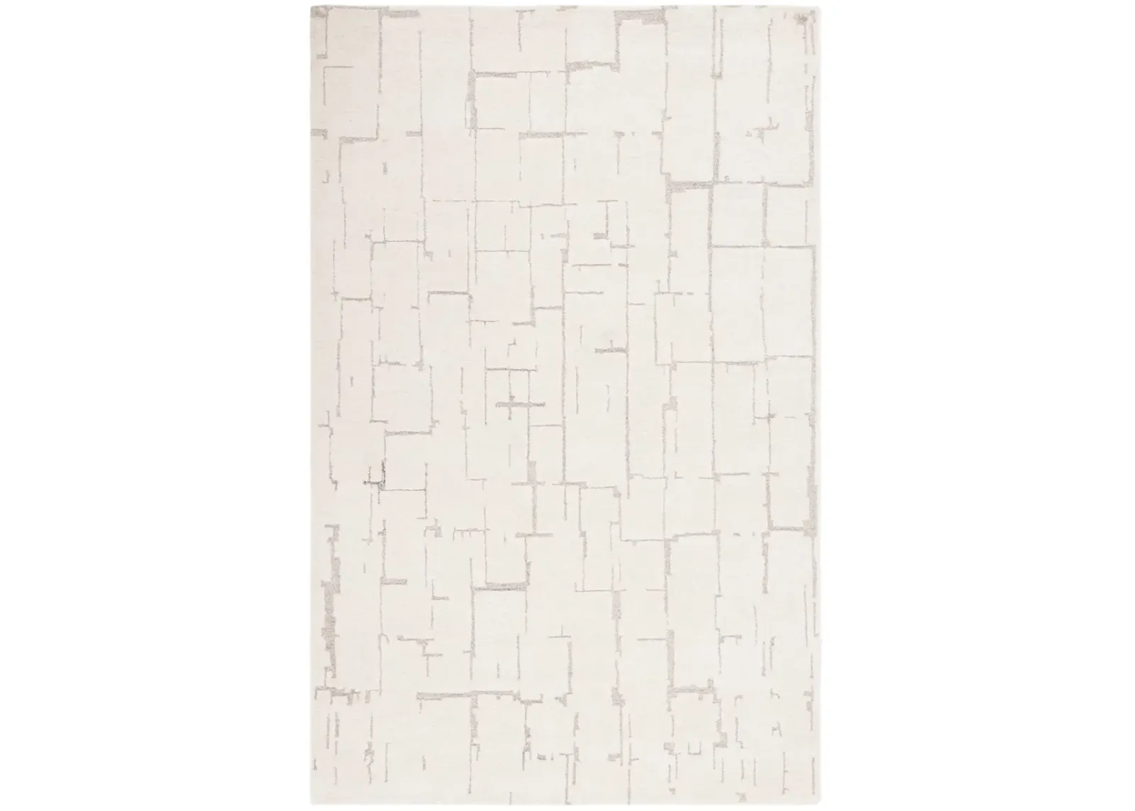 EBONY 405 IVORY  5' x 8' Medium Rectangle Rug