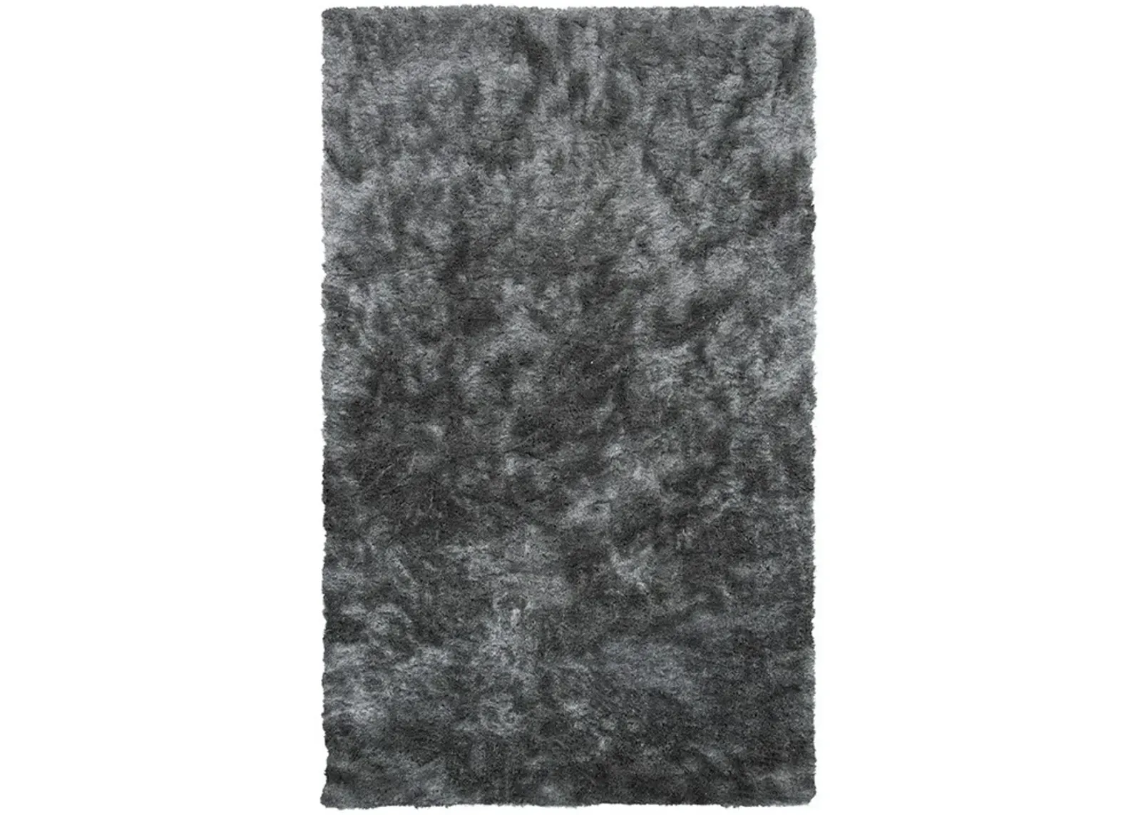 PARIS SHAG 512 Grey 6' X 9' Medium Rectangle Rug