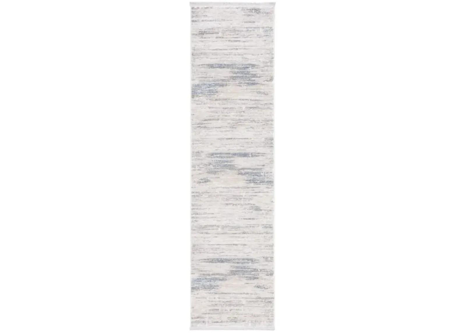 WHISPER 586 Grey  2'-2' X 8' Runner Rug