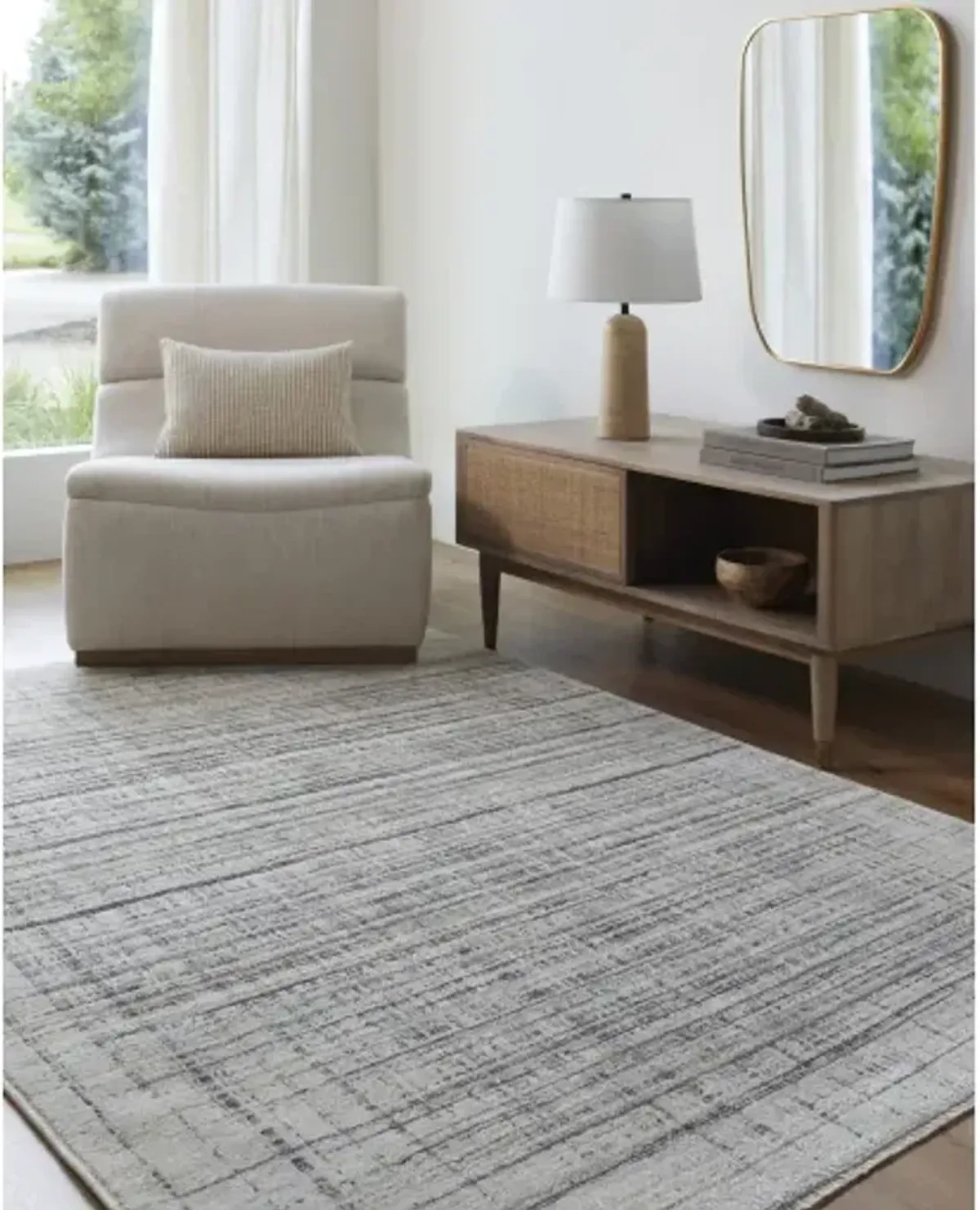 Rojin ROJ-2311 9' x 12'7" Machine Woven Rug