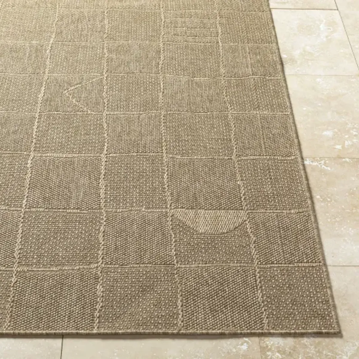 Sandra SDR-2319 6'7" x 9' Machine Woven Rug