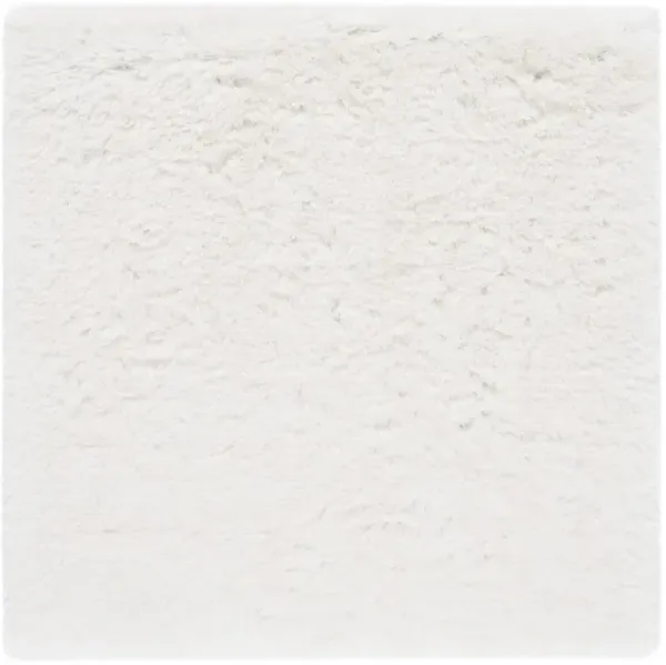 ARCTIC SHAG Beige 5' X 5' Square Square Rug